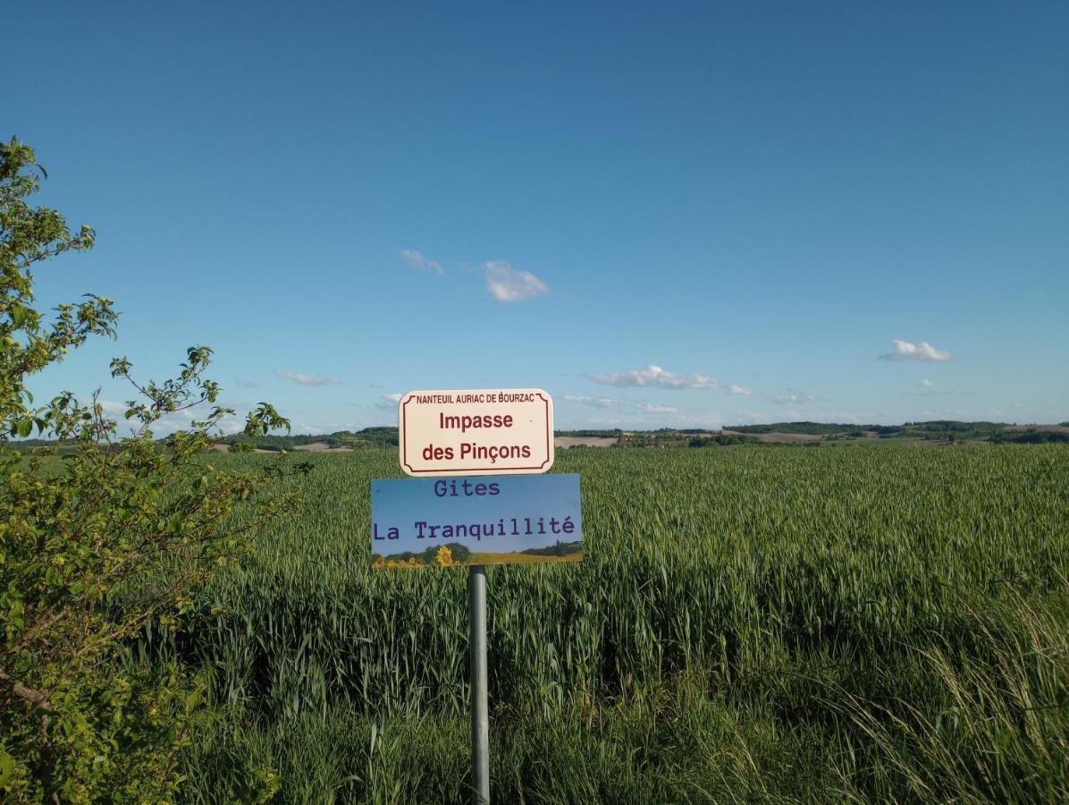 La Tranquillite, Le Repos Villa Nanteuil-Auriac-de-Bourzac Eksteriør bilde